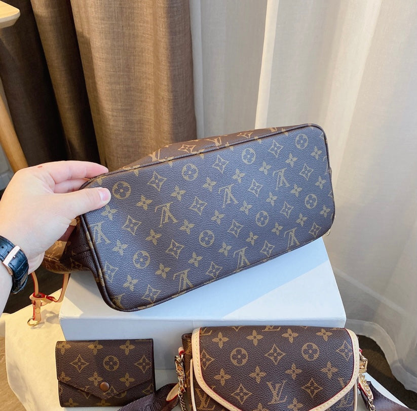 SALE ! 🚨LV neverfill handbag 4 piece set